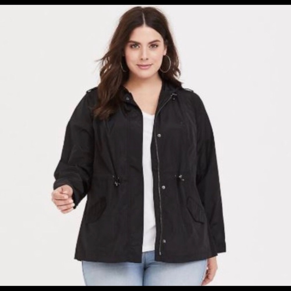 Torrid rain jacket